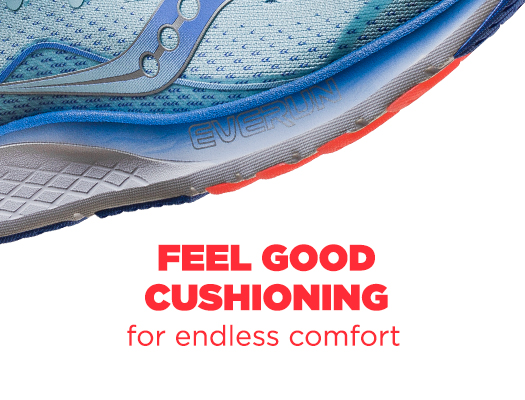 Feel Good Cushioning for endless comfort